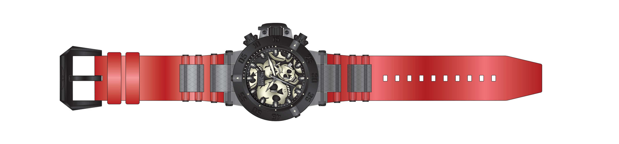 Parts for Invicta Subaqua Zager Exclusive Men 37326