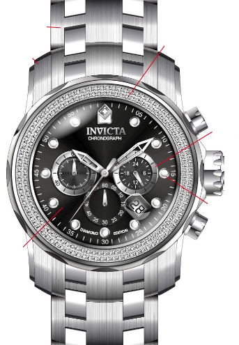 Band for Invicta Pro Diver Men 37986