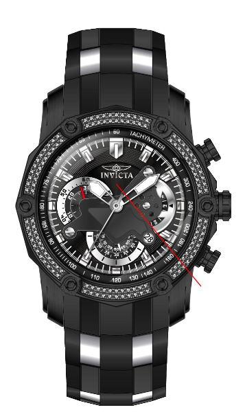 Band for Invicta Pro Diver Men 38004