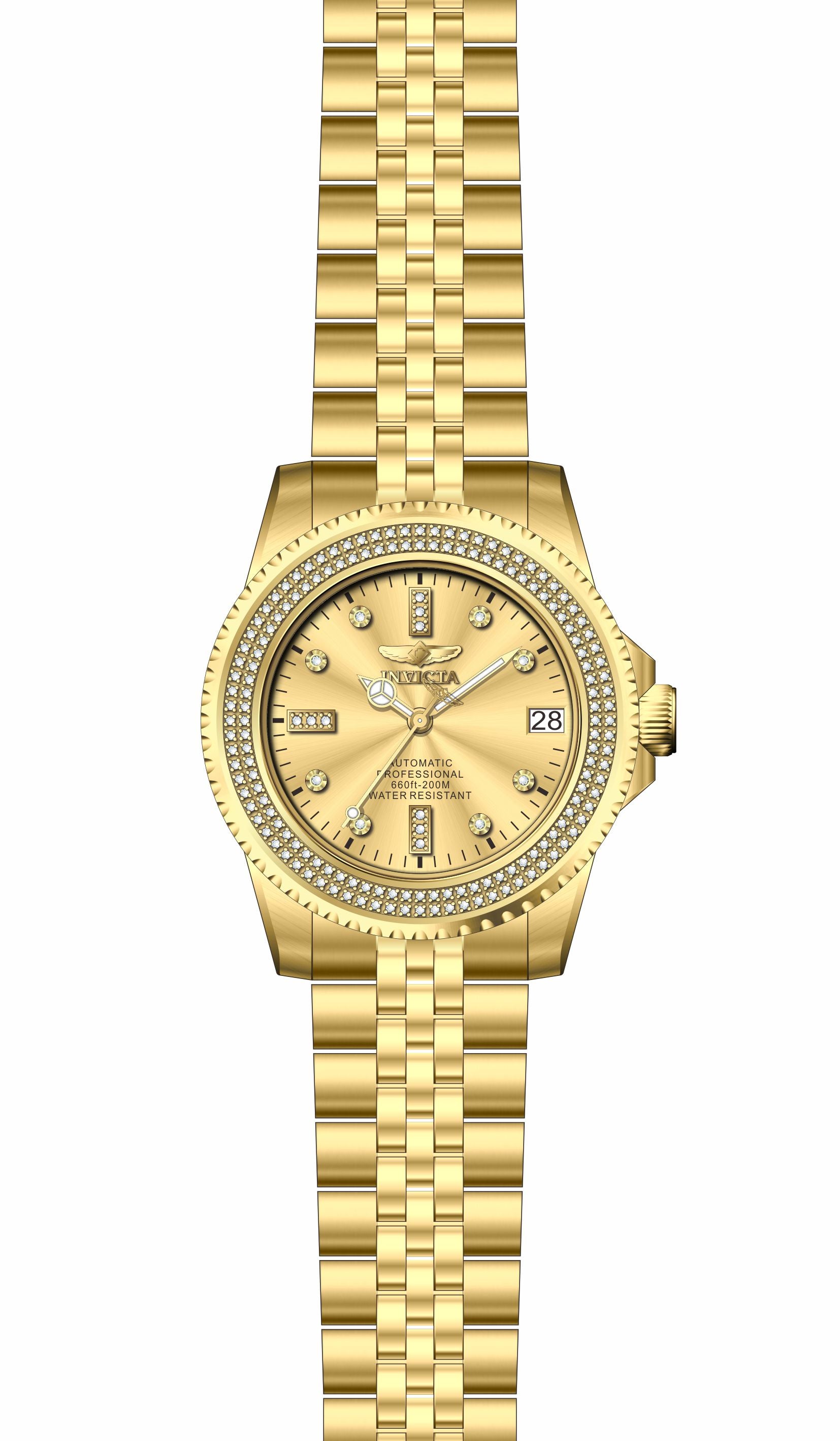 Band for Invicta Pro Diver Lady 38298