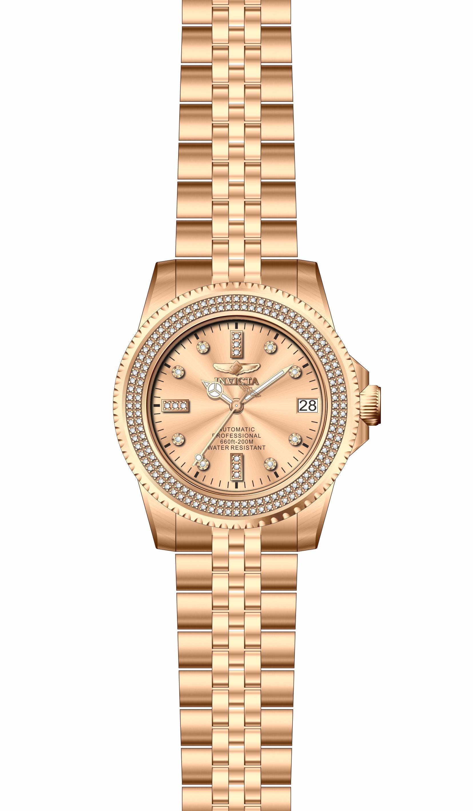 Band for Invicta Pro Diver Lady 38299