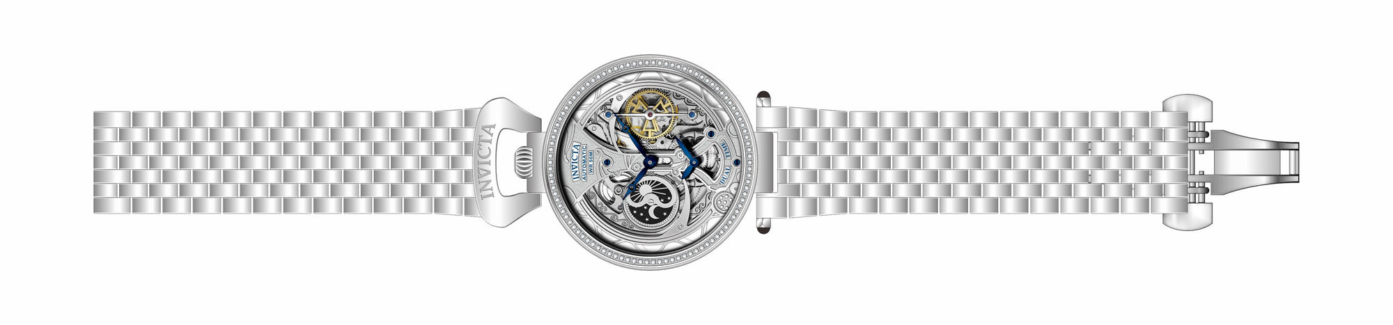 Band for Invicta Objet D Art Men 38328