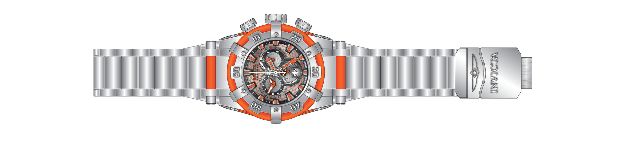Parts for Invicta Reserve Hyperion Men 37333