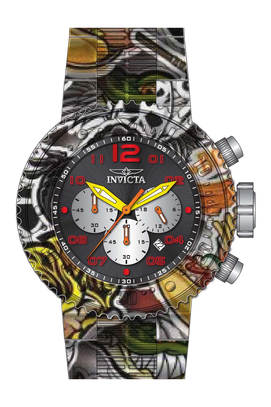 Band for Invicta Pro Diver Men 39058