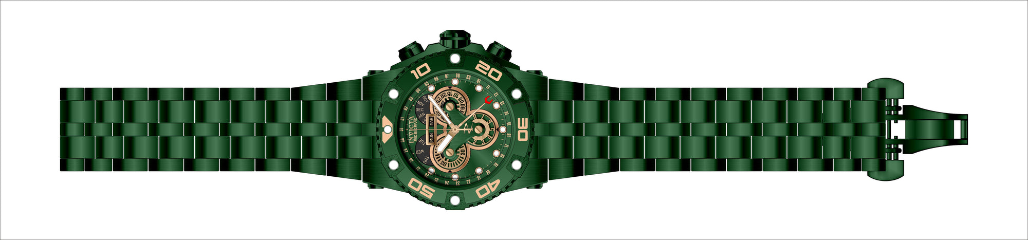 Band for Invicta Speedway Men 39217