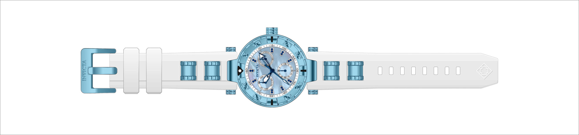 Band for Invicta Subaqua Lady 39242