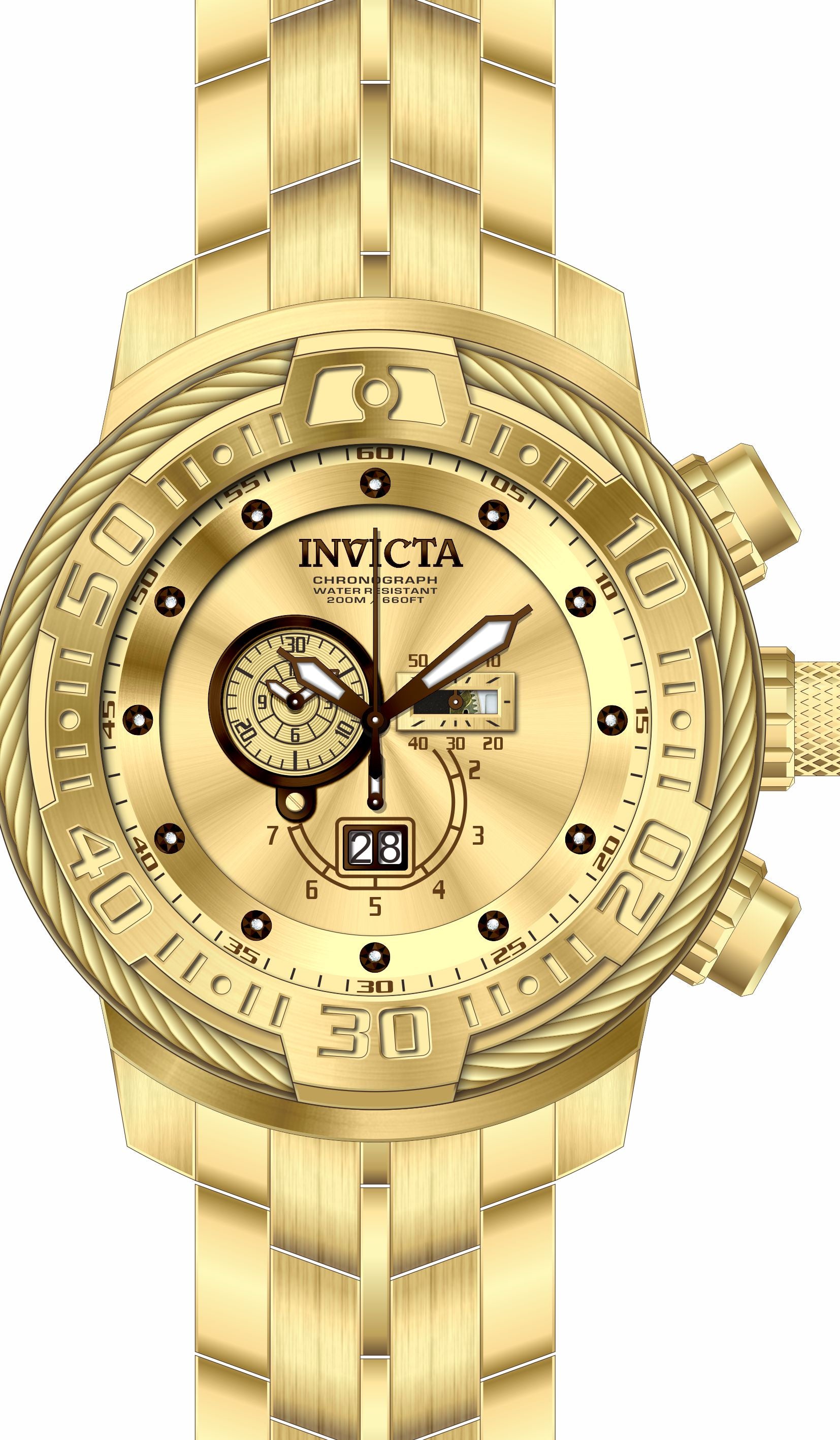 Parts for Invicta Bolt Men Gold Label 39285