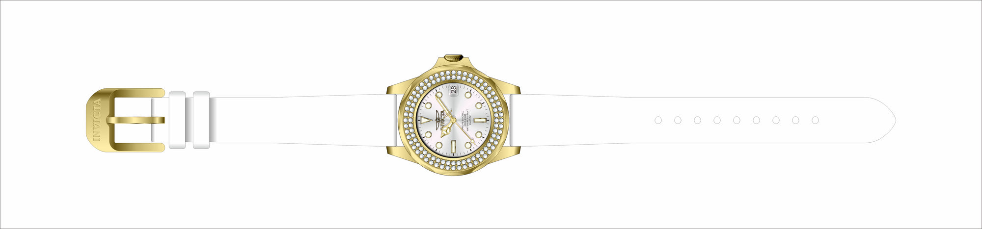 Band for Invicta Pro Diver Lady 39334