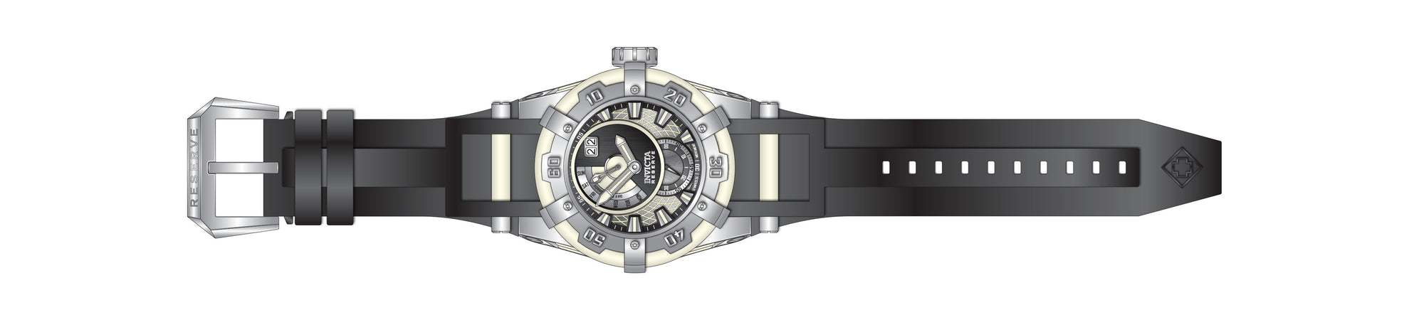 Band for Invicta Bolt Hyperion Men 37202