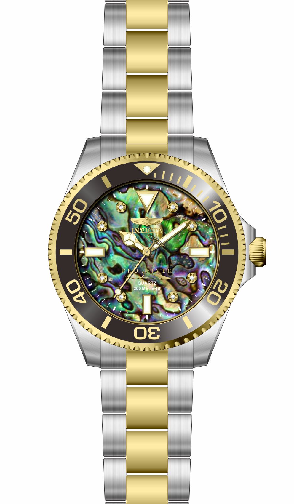 Band for Invicta Pro Diver Men 39426