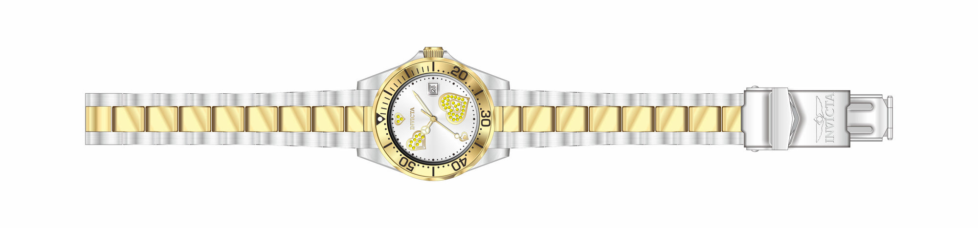 Band for Invicta Angel Lady 39462