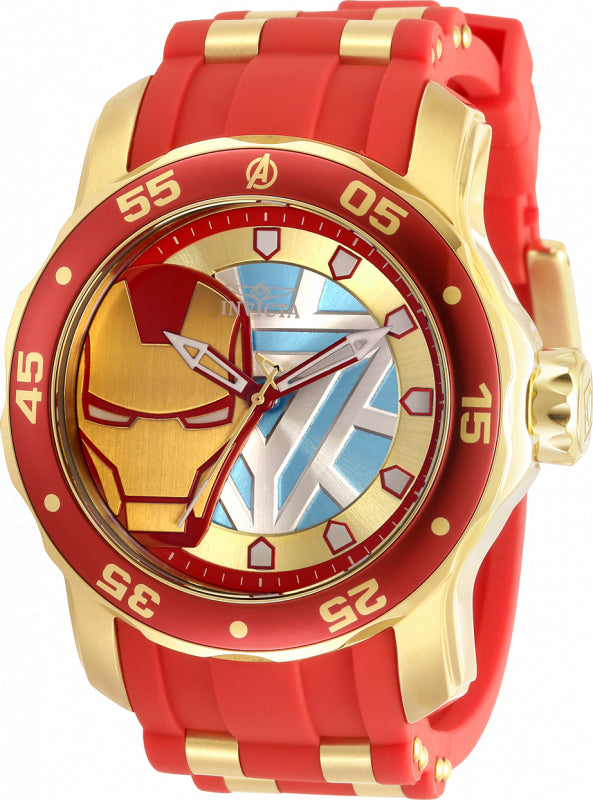 Band for Invicta Marvel 34751 Ironman