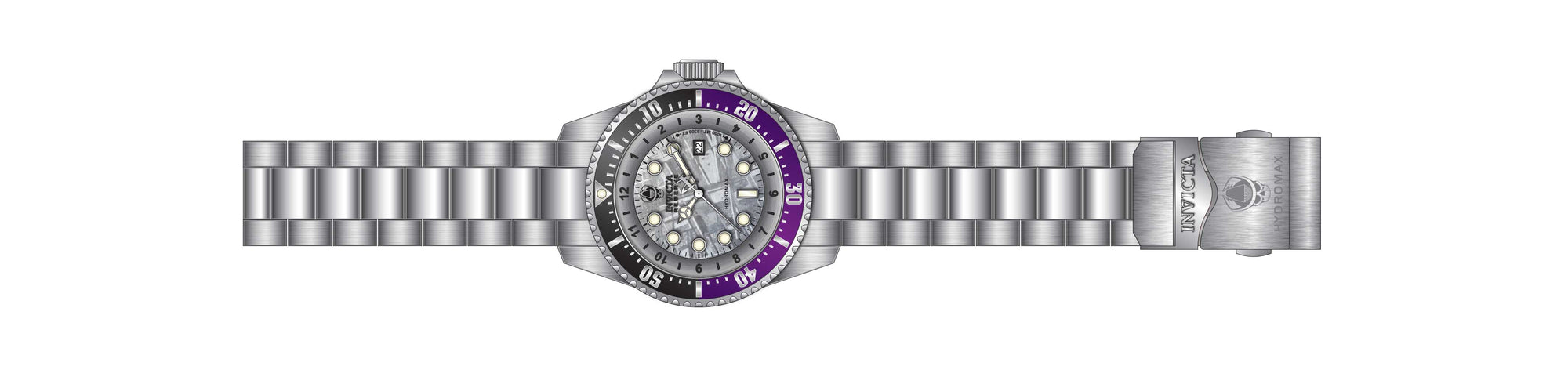 Band for Invicta Reserve Hydromax Men 38341