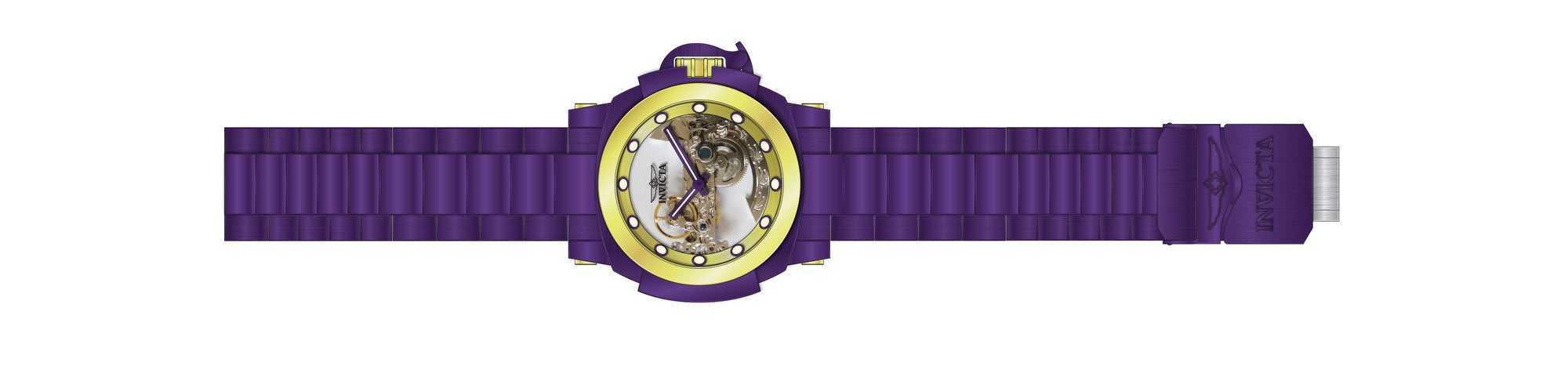 Band for Invicta Coalition Forces Men Purple Label 38349