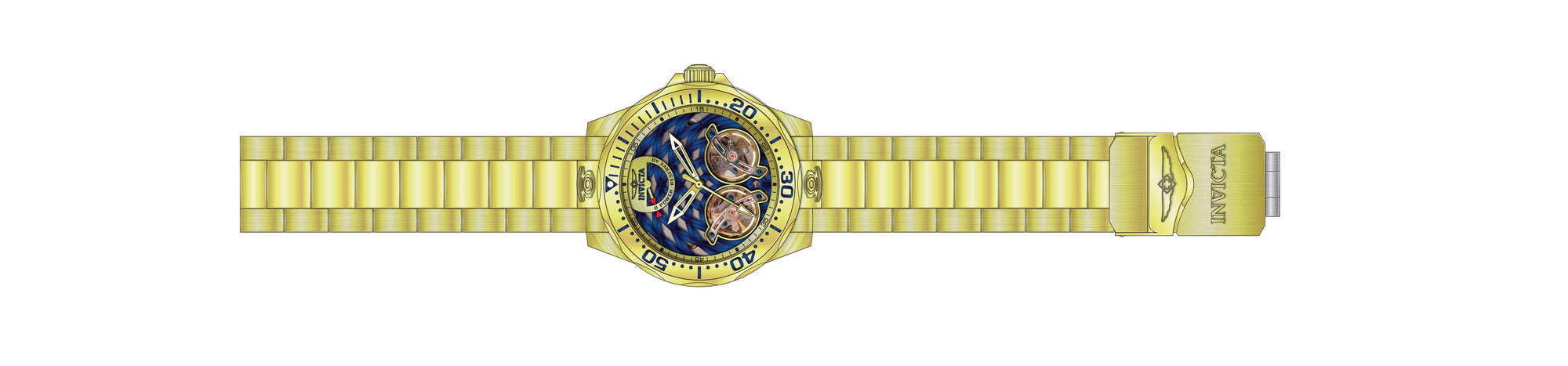 Parts for Invicta Grand Diver Men 38567