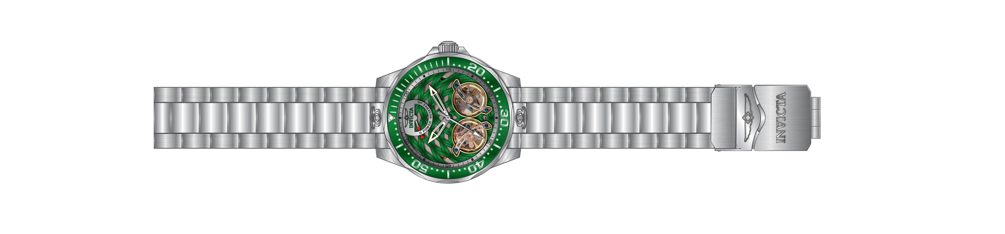 Parts for Invicta Grand Diver Men 38568