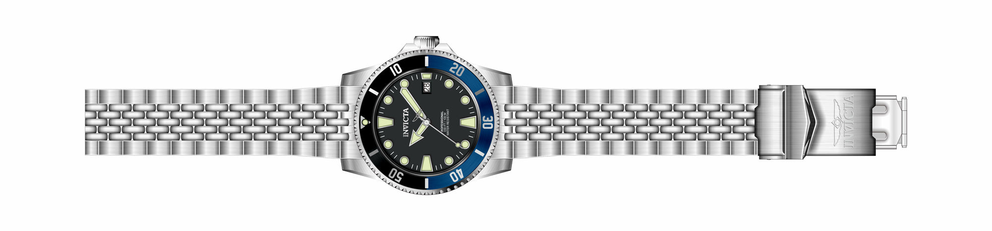 Band for Invicta Pro Diver Men 39752