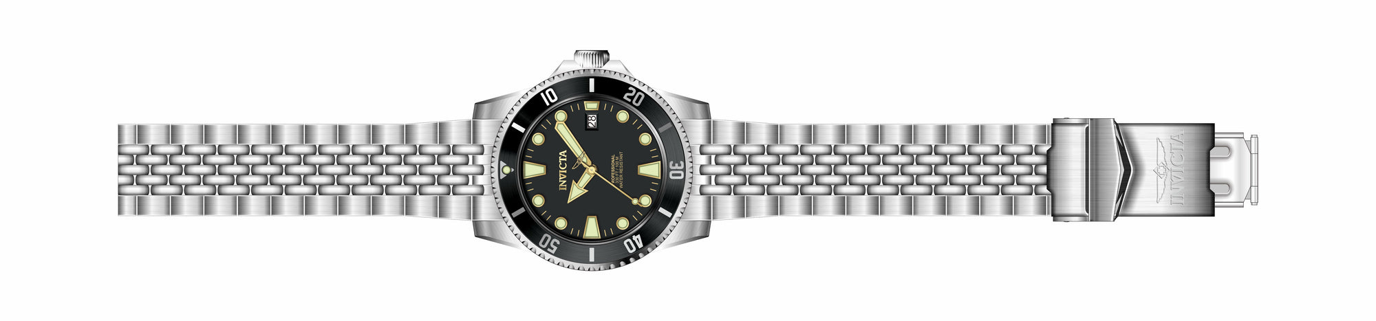 Band for Invicta Pro Diver Men 39755