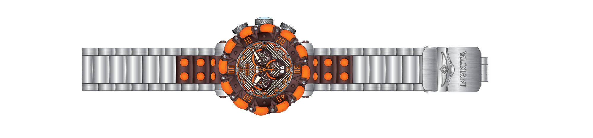 Band for Invicta Reserve Men 38498