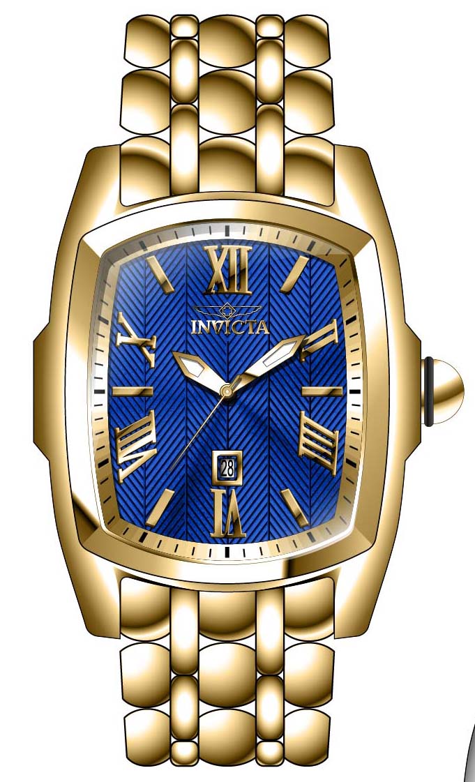 Band for Invicta Lupah Men 39833