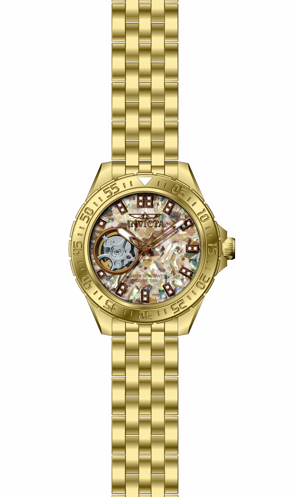 Parts for Invicta Pro Diver Lady 39855