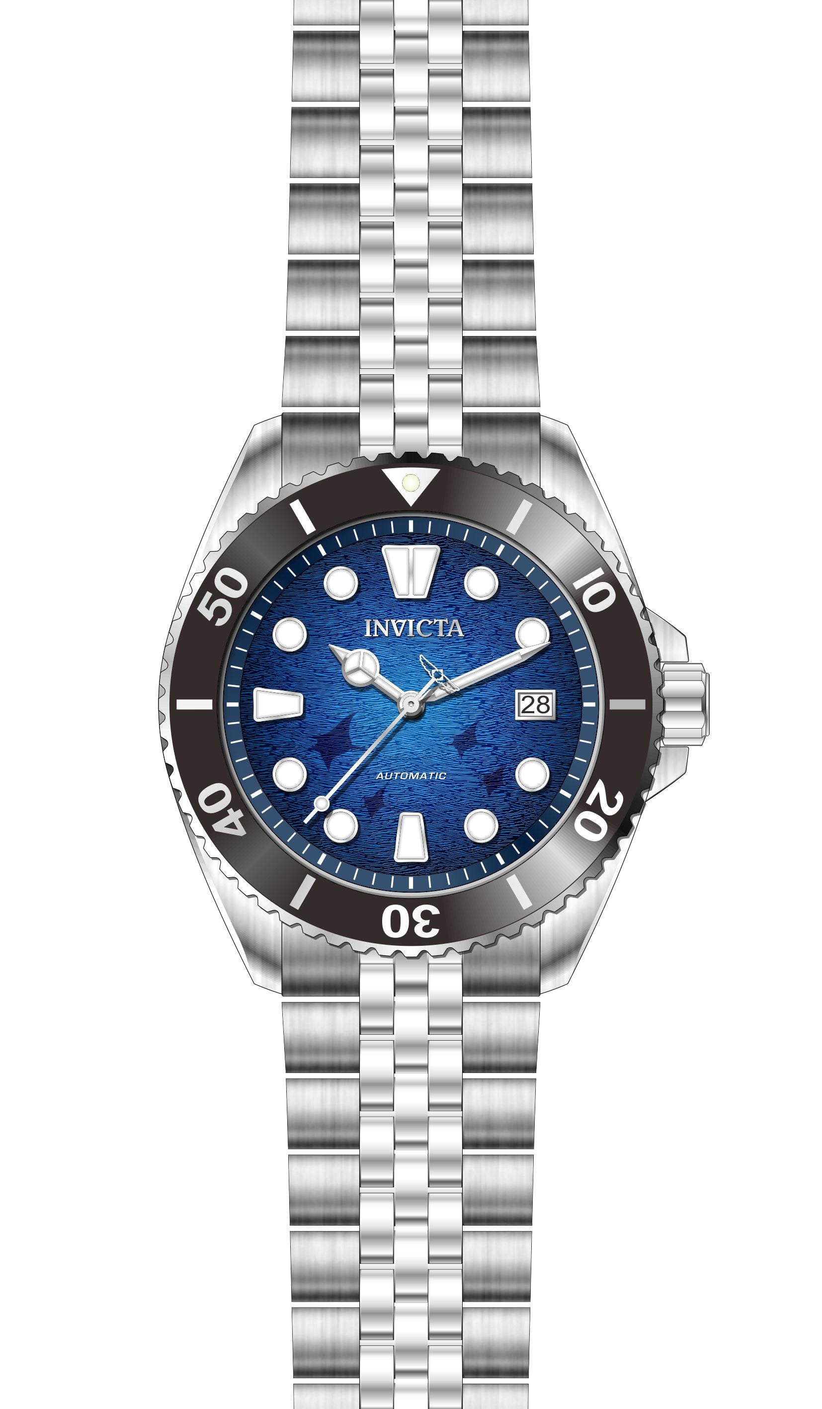 Band for Invicta Pro Diver Men 39878