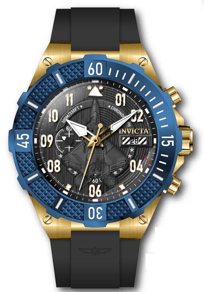 Band for Invicta Aviator Men 39892