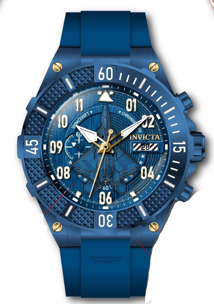 Band for Invicta Aviator Men 39893