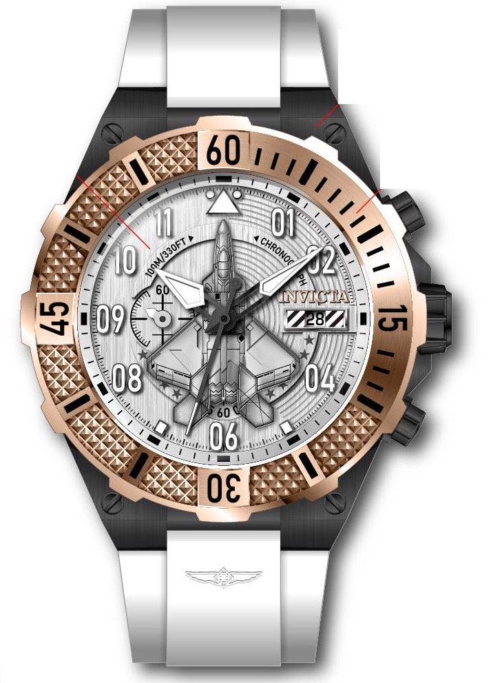 Band for Invicta Aviator Men 39894