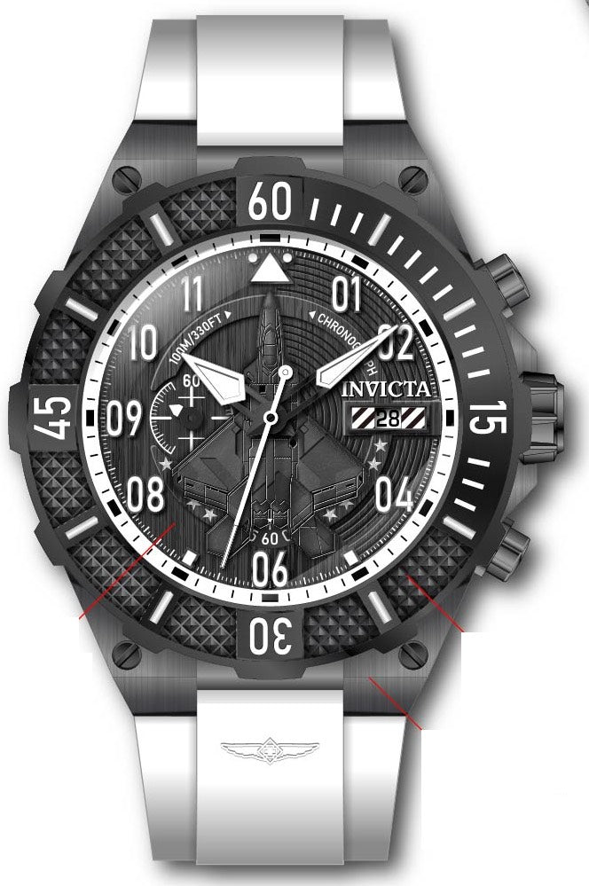 Band for Invicta Aviator Men 39900