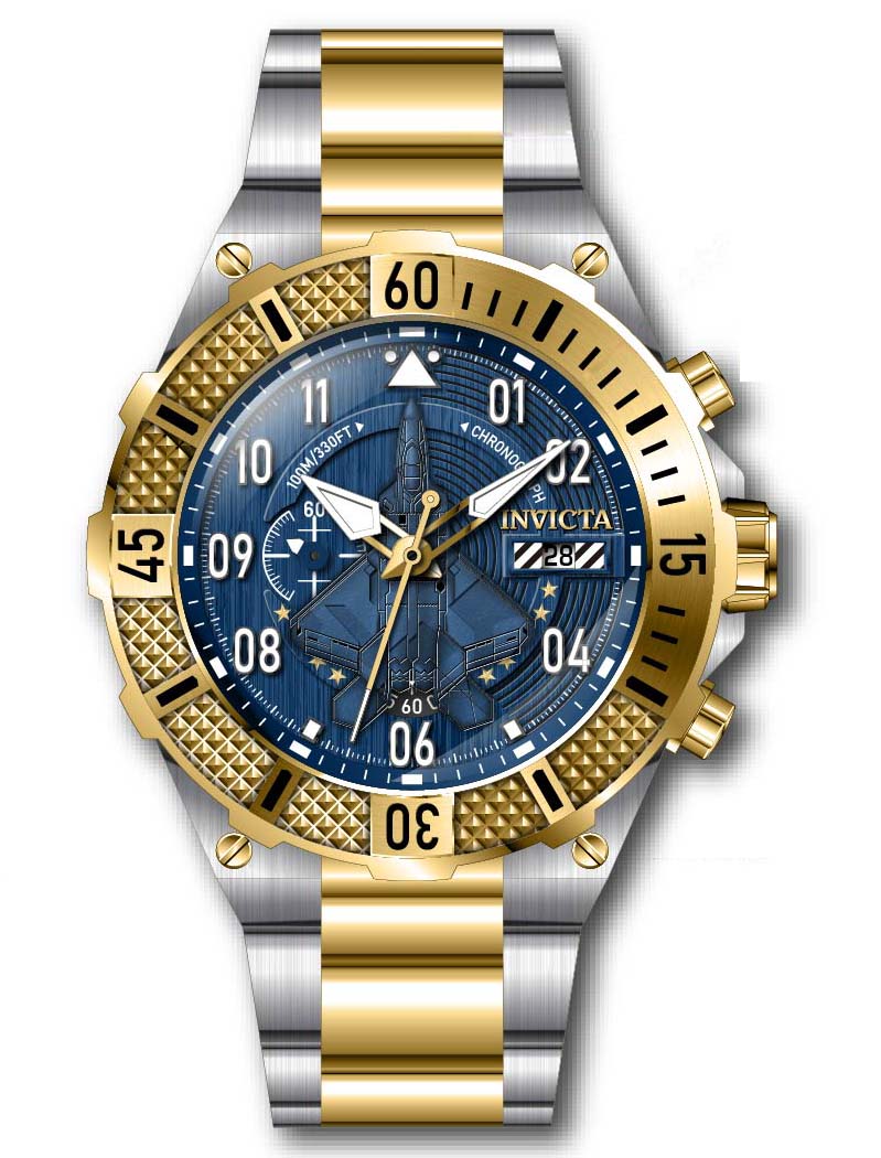 Band for Invicta Aviator Men 39904