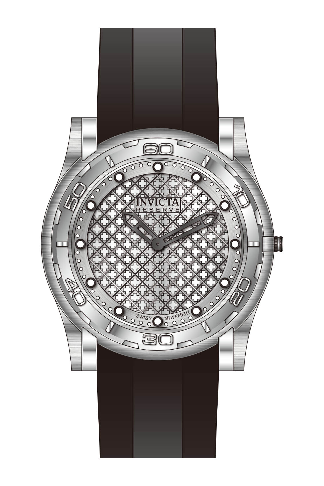 Band for Invicta Reserve Slim Men 39060