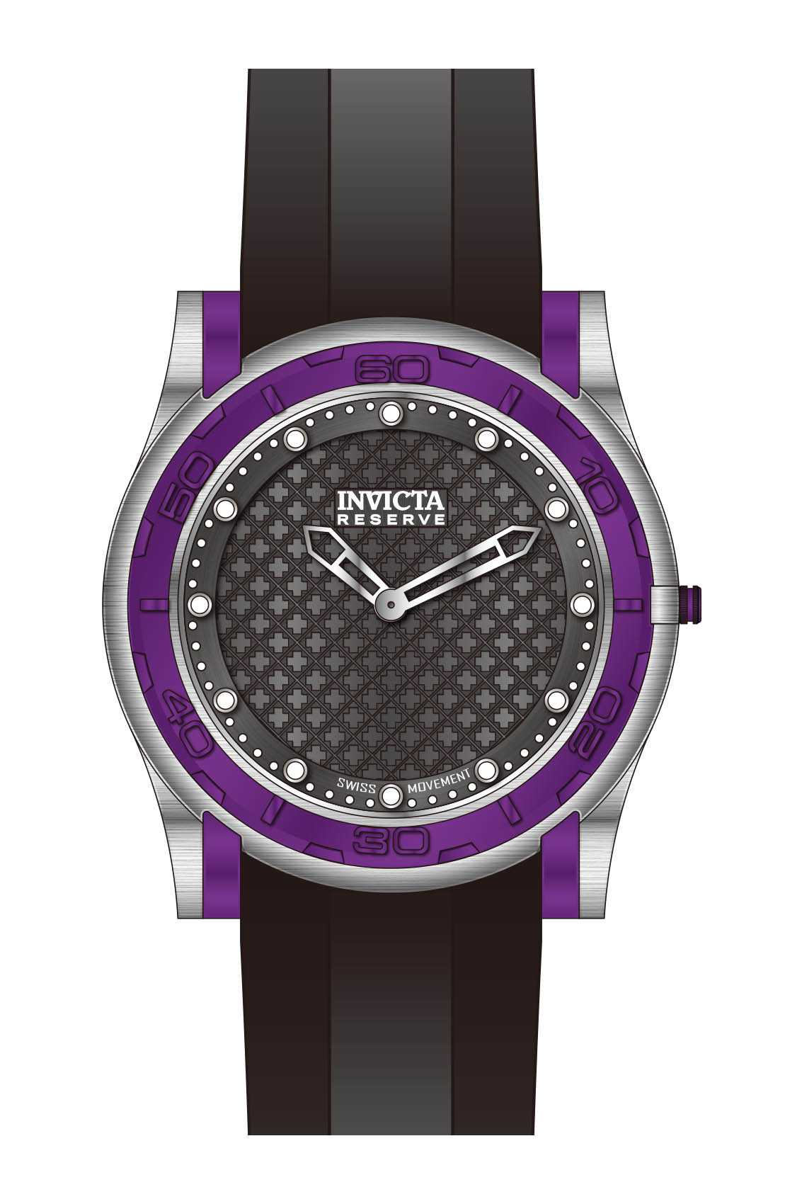 Band for Invicta Reserve Slim Men 39061