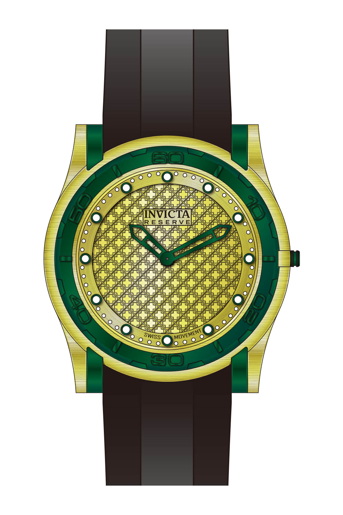 Band for Invicta Reserve Slim Men 39063