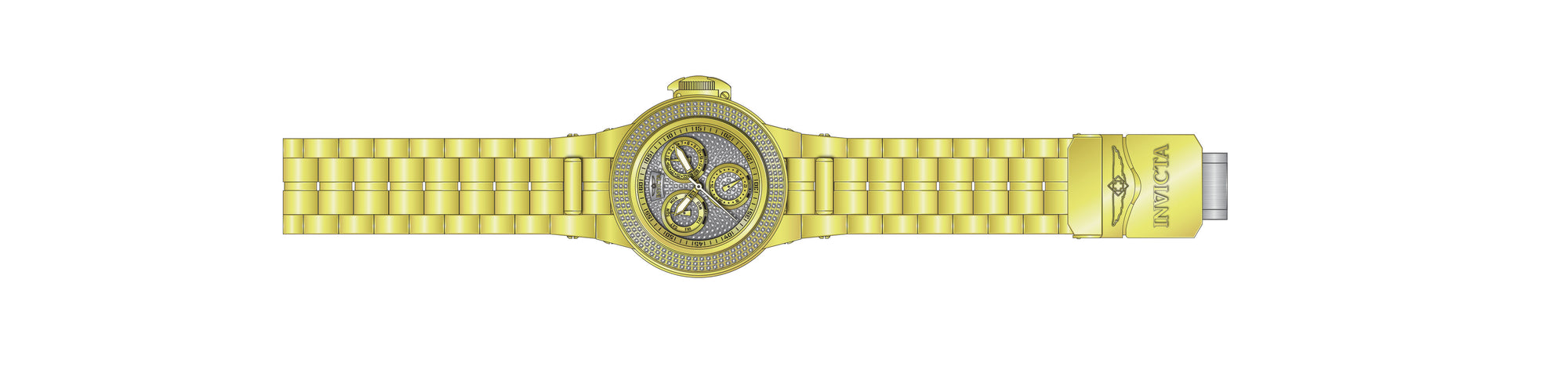 Band for Invicta Subaqua Lady 39006