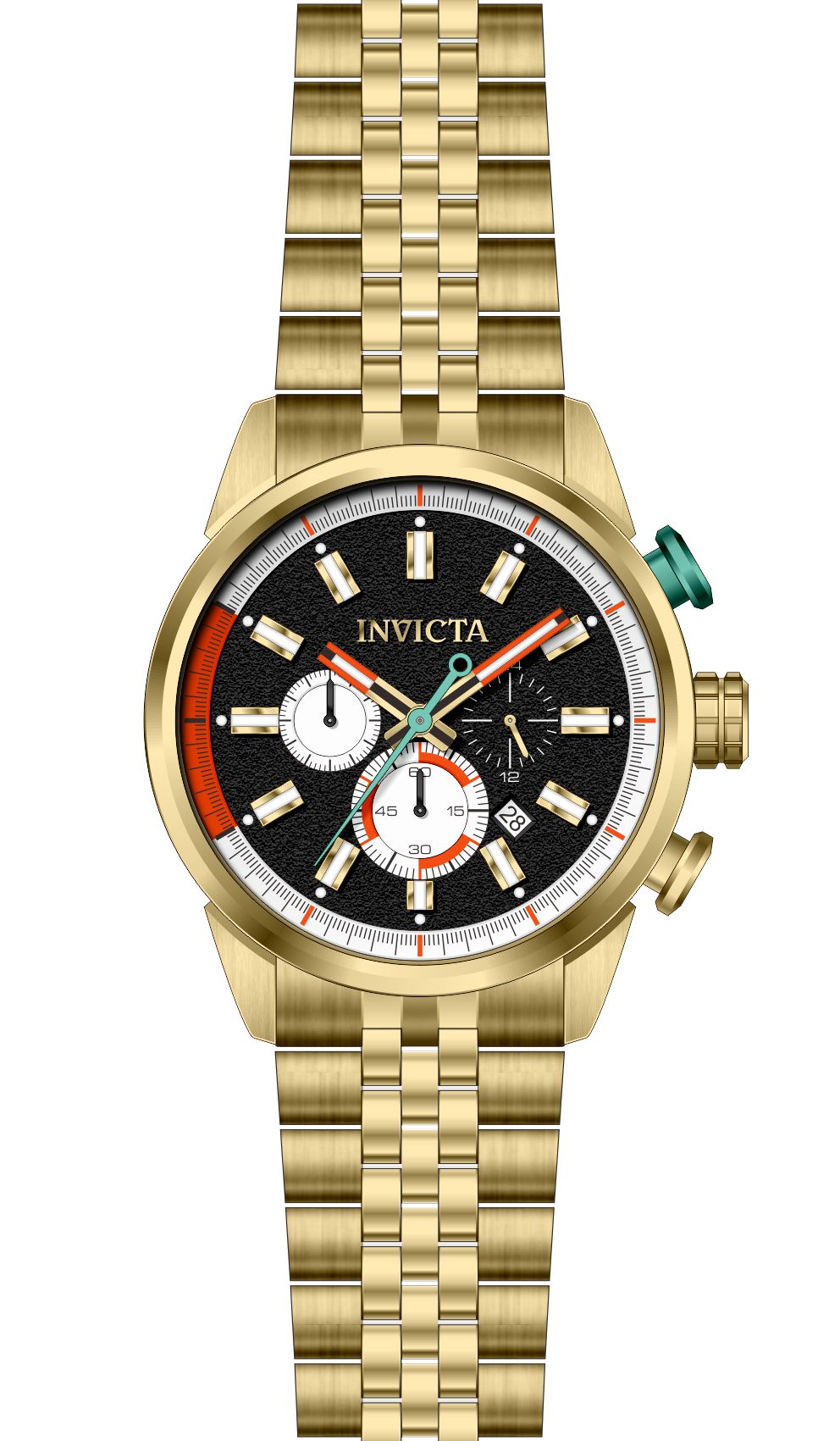 Band for Invicta Aviator Men 39946