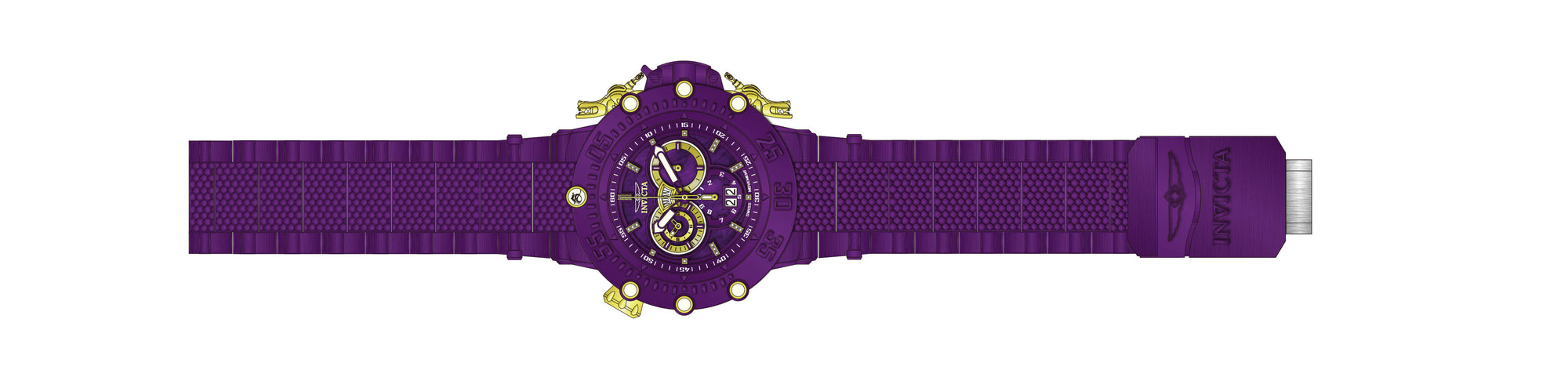 Parts for Invicta Subaqua Men Purple Label 38715