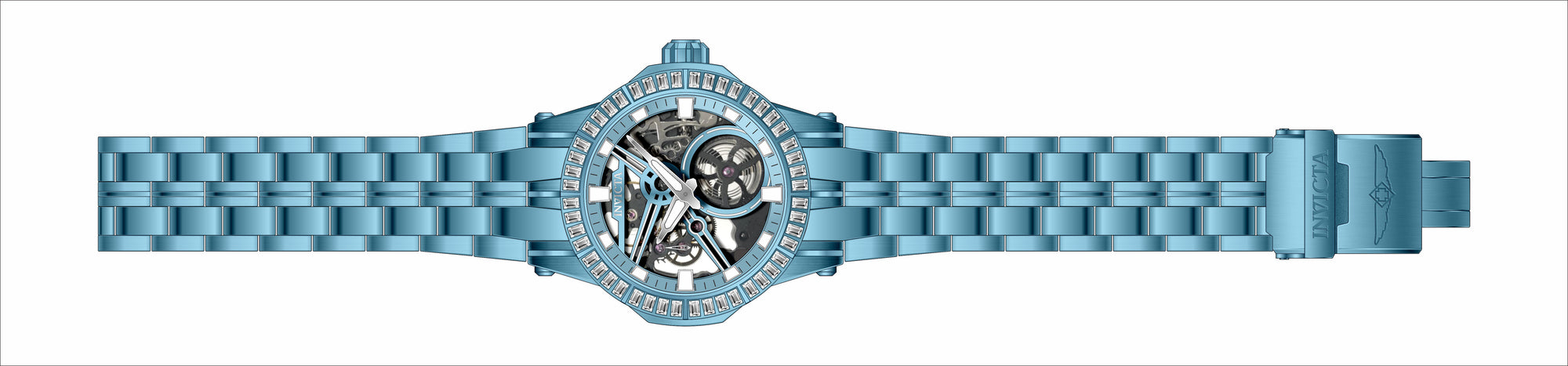 Band for Invicta Objet D Art Men 40122