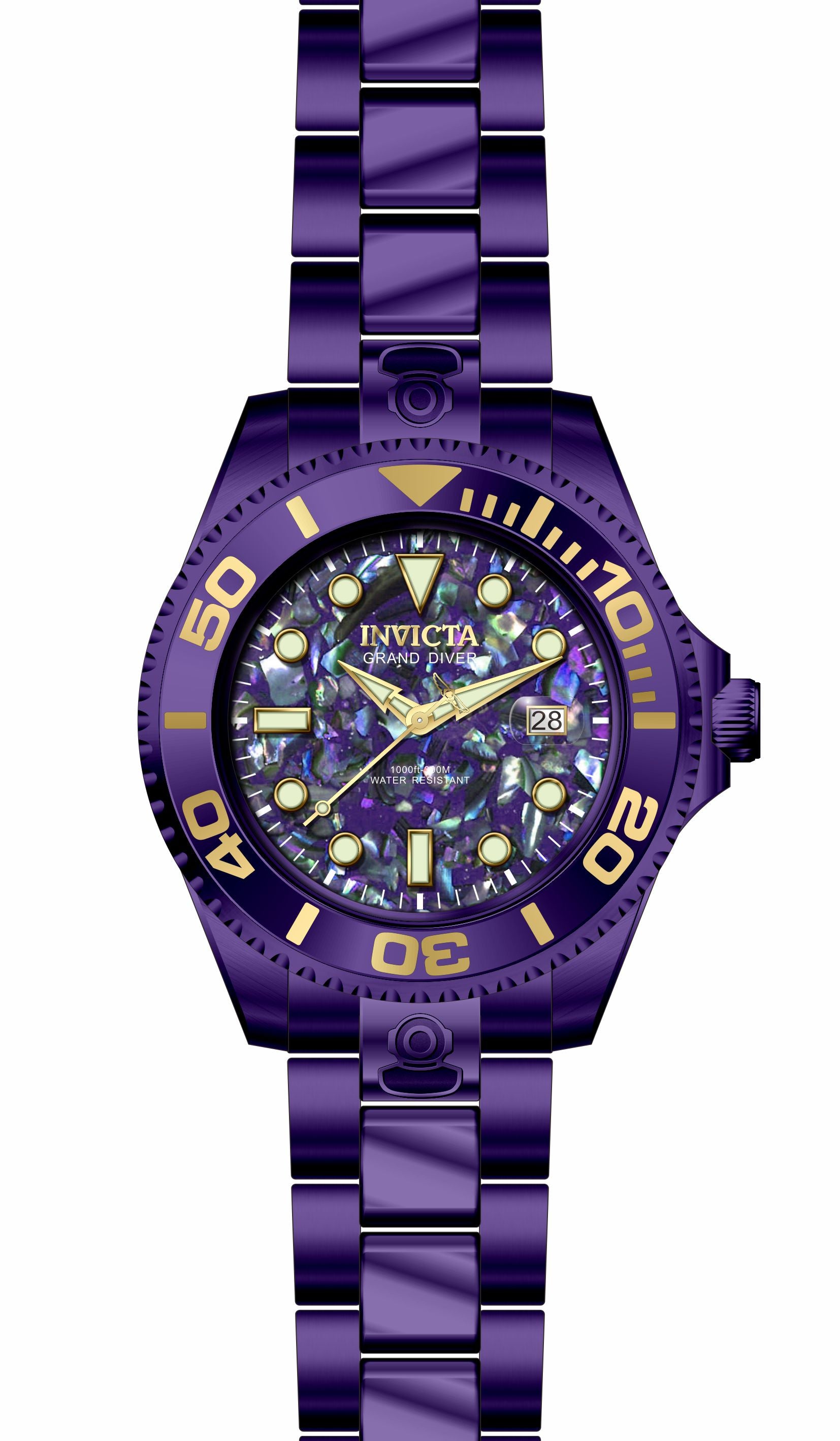 Band for Invicta Pro Diver Men 40155