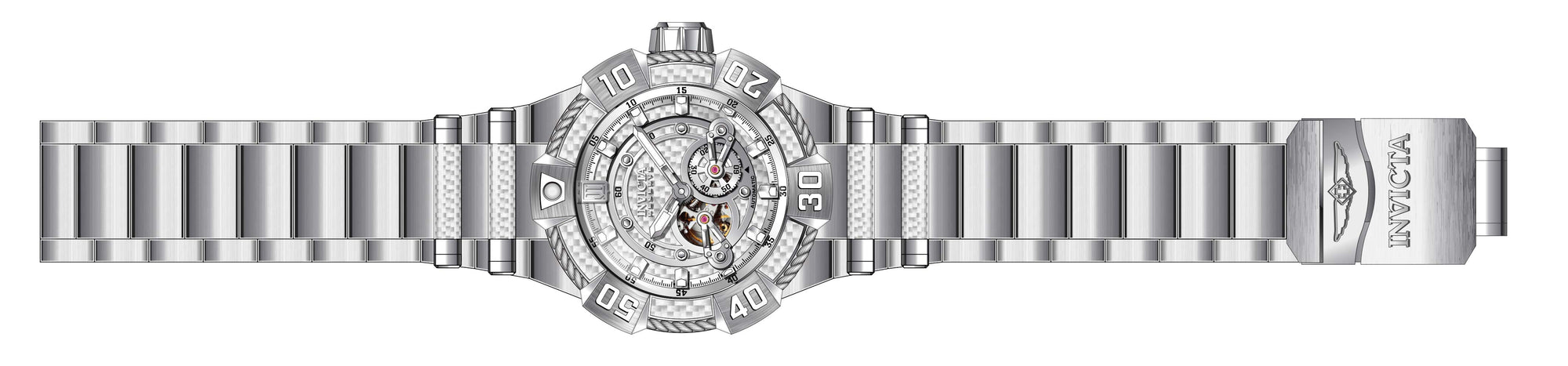 Parts for Invicta JT Men 32838