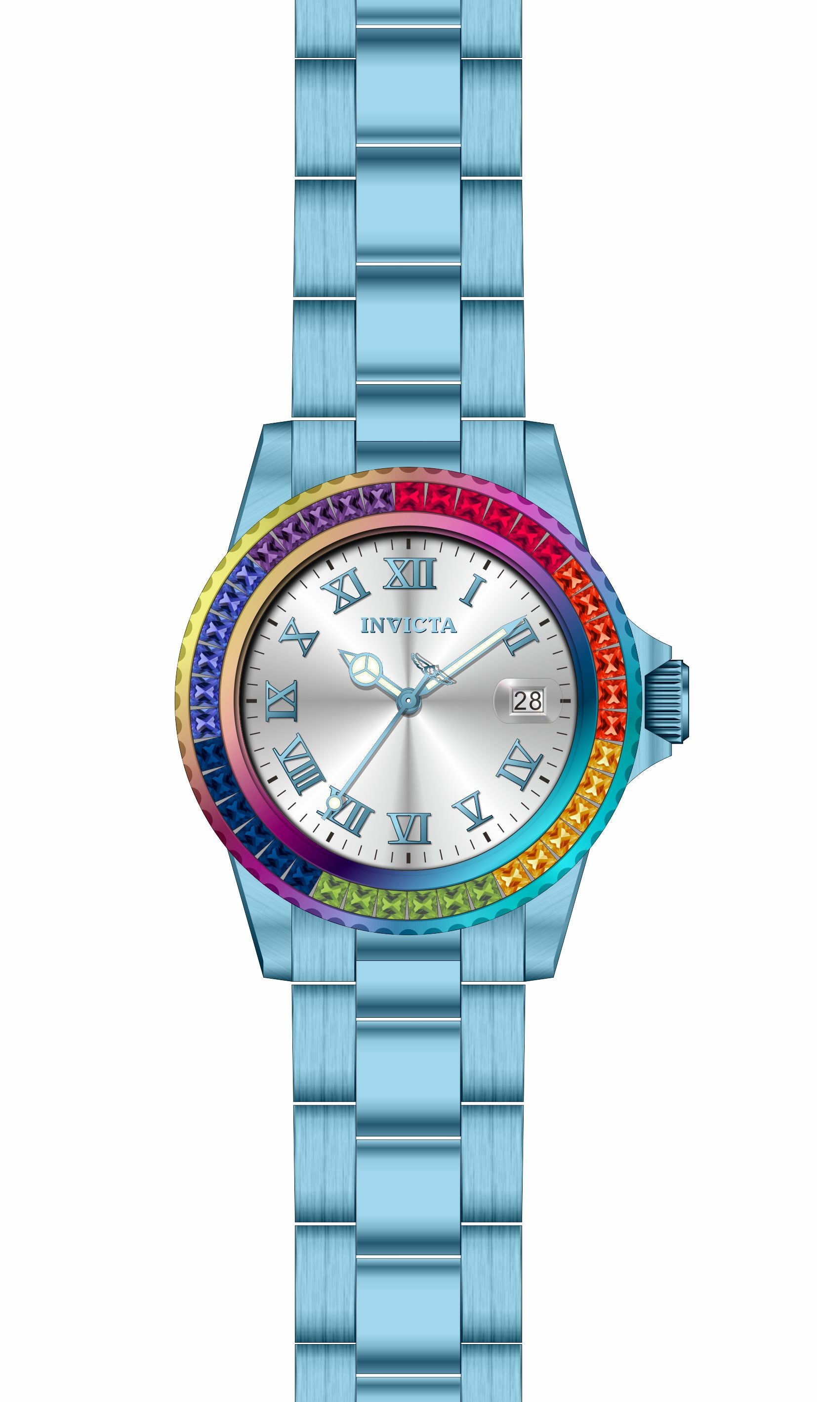 Band for Invicta Angel Zager Exclusive Lady 40233
