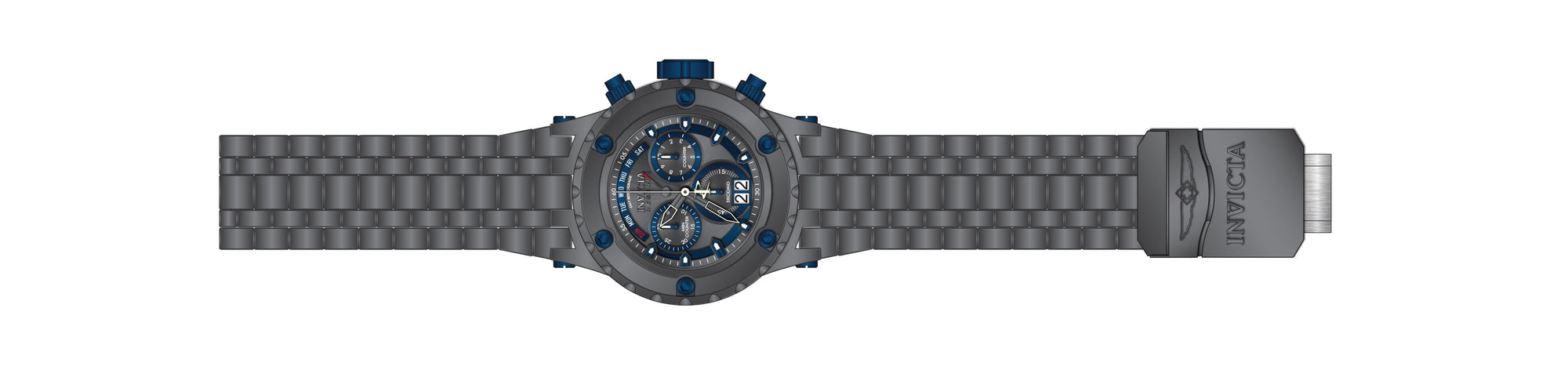 Band for Invicta Reserve Specialty Subaqua Men None 39847