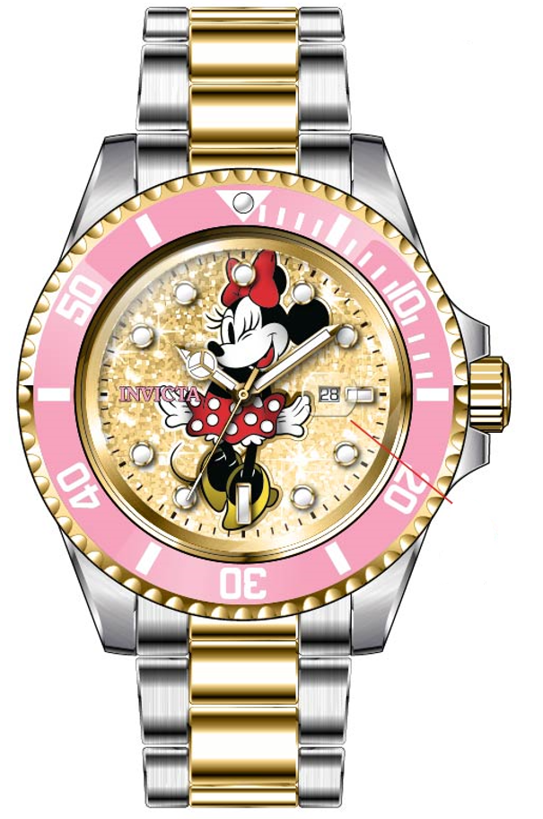 Band for Invicta Disney Limited Edition Minnie Mouse Lady 41333