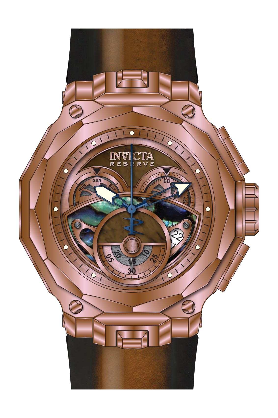 Band for Invicta Reserve Men 40542