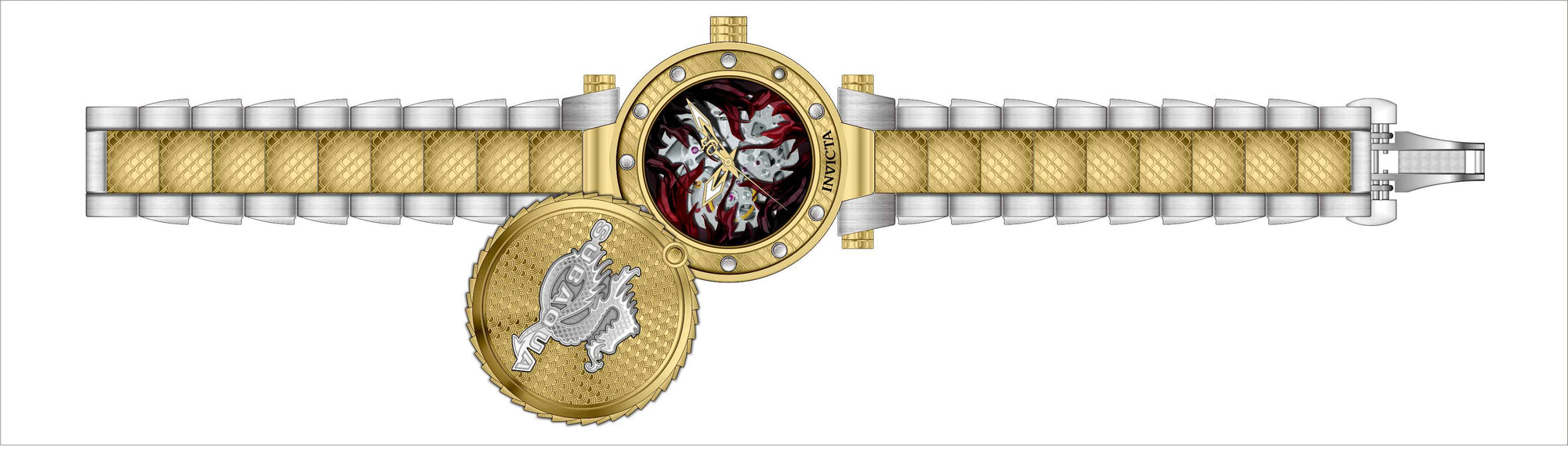 Band for Invicta Subaqua Men 41410
