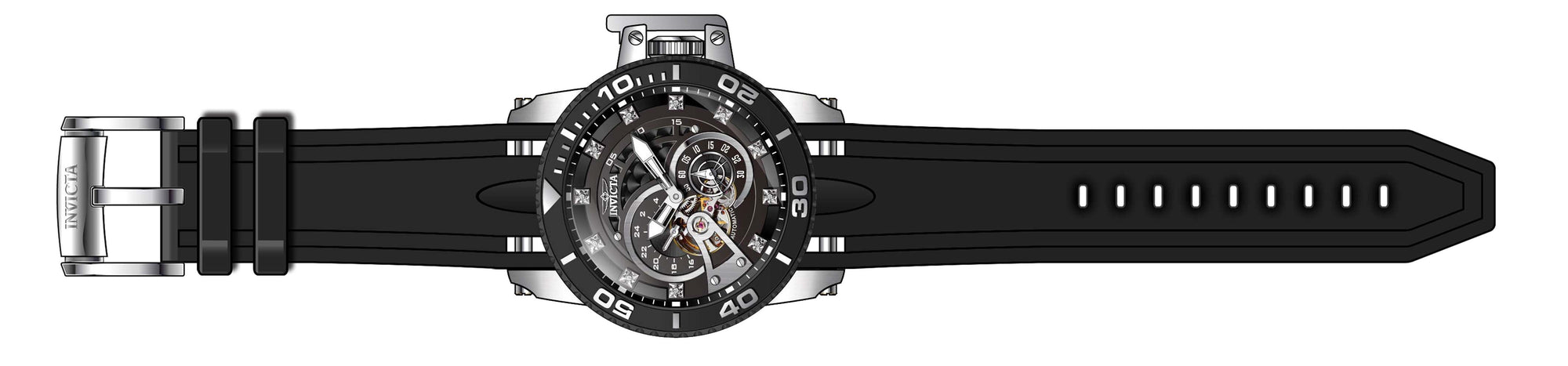 Band for Invicta Pro Diver SCUBA Men 36110