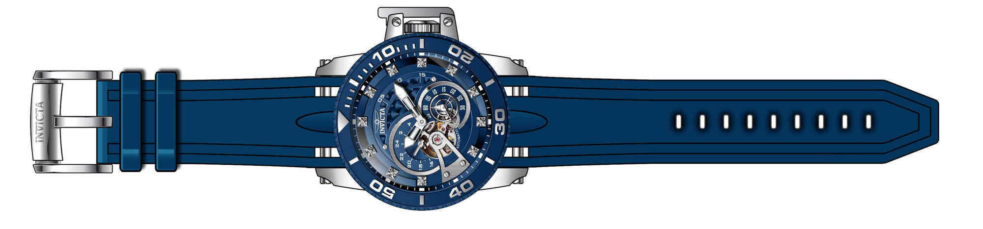 Parts for Invicta Pro Diver SCUBA Men 36111