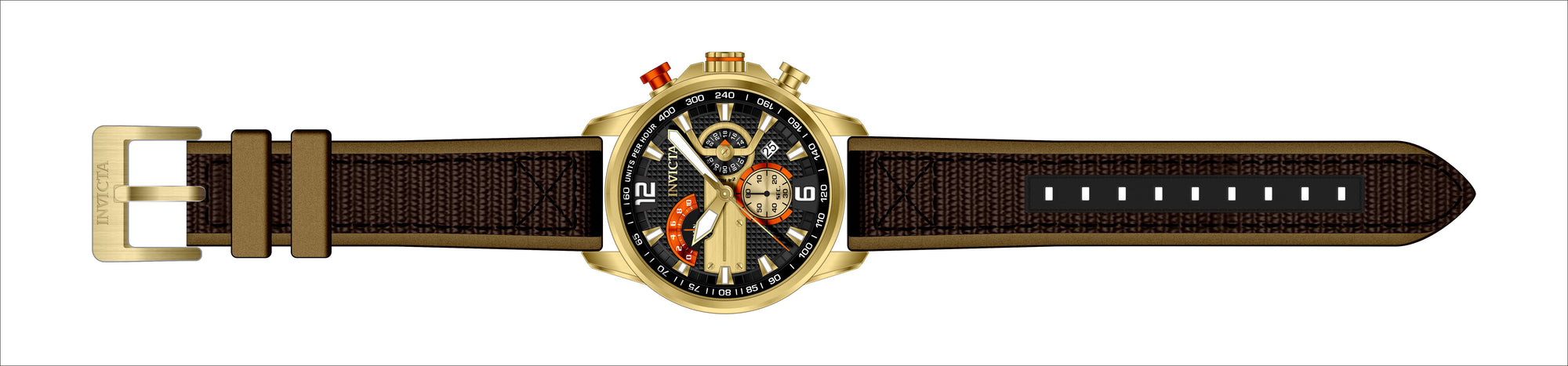 Band for Invicta Aviator Men 41689