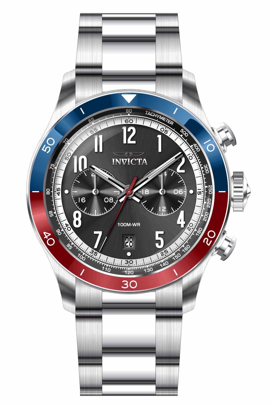 Band for Invicta Speedway Men 33964