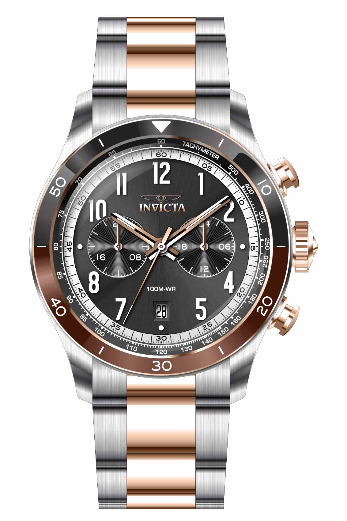 Band for Invicta Speedway Men 33965